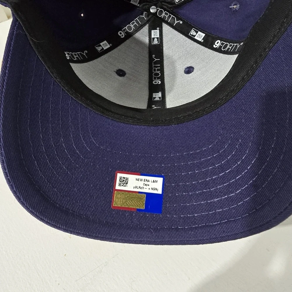 FC Barcelona Youth Graphic Navy 9FORTY M-Crown Adjustable Cap